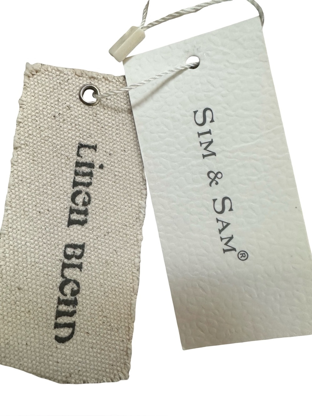NWT Sim & Sam Lightweight White Linen blend Jumpsuit with adjustable Straps XL - Picture 7 of 16